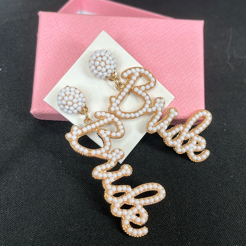 Bride earrings